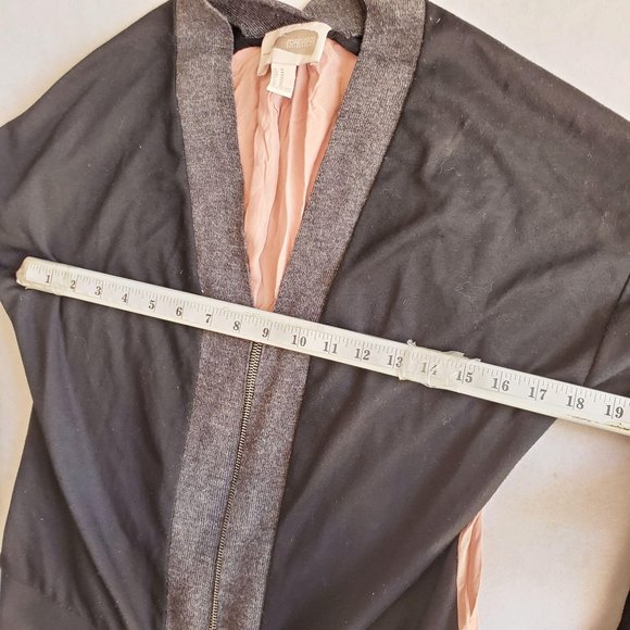 women's Forever 21 sweater size M black and gray - Picture 5 of 6